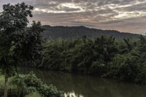 River Kwai House - River Kwai At Sunset