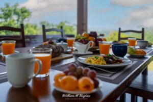 River Kwai House - Breakfast on the terrace with a view
